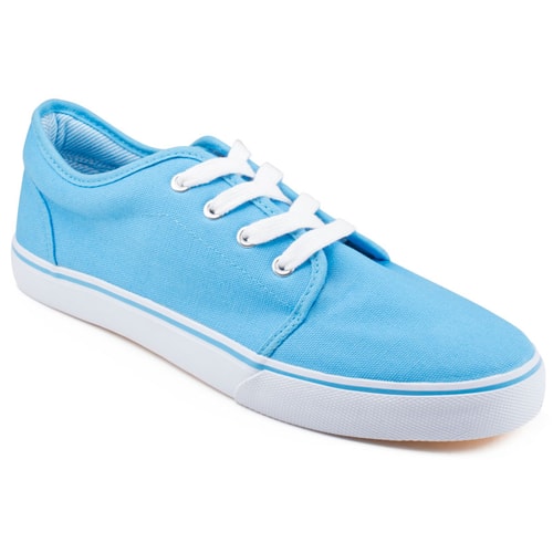 Front Ollie Leinenschuhe Blau