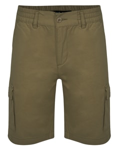 Bigdude Cargo Shorts mit elastischem Bund Khaki