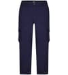 Leichte Cargohose mit elastischem Bund von Bigdude, Marineblau, groß