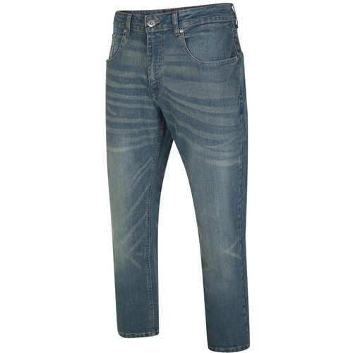 Bigdude Stretch-Vintage-Jeans in mittlerer Waschung