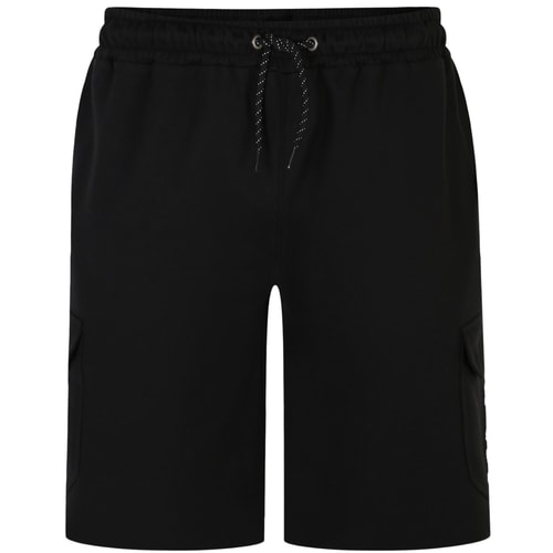 Bigdude Loopback-Cargo-Shorts Schwarz