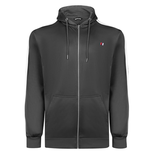 Bigdude Twin Stripe Hoodie Anthrazit