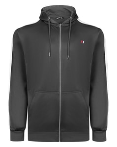 Bigdude Twin Stripe Hoodie Anthrazit