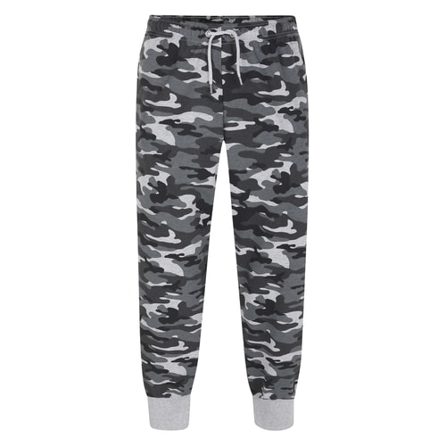 Bigdude – Jogginghose mit Camouflage-Muster, Anthrazit
