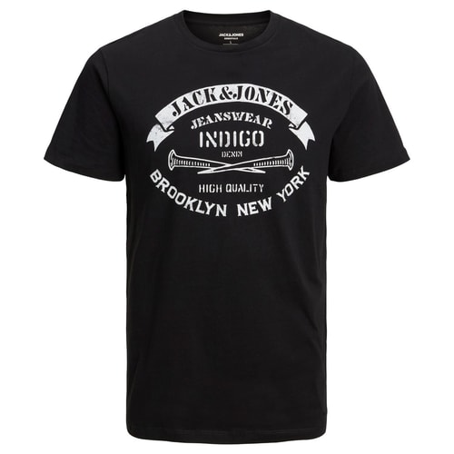 Jack & Jones Jeans T-Shirt Schwarz