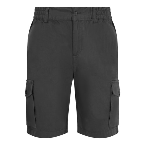 Bigdude Cargo Shorts mit elastischem Bund Anthrazit 