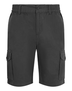 Bigdude Cargo Shorts mit elastischem Bund Anthrazit 