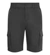 Cargo Shorts mit elastischem Bund Anthrazit