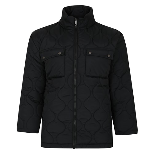 Bigdude Leichte Steppjacke Schwarz