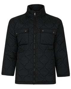 Bigdude Leichte Steppjacke Schwarz