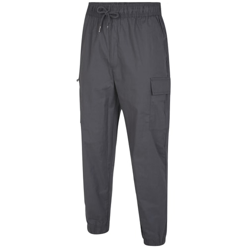 Bigdude Aktive Cargohose mit elastischer Taille, Anthrazit
