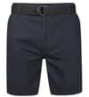 Stretch Chino mit Gürtel, Marineblau