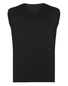 Bigdude Strickweste Schwarz