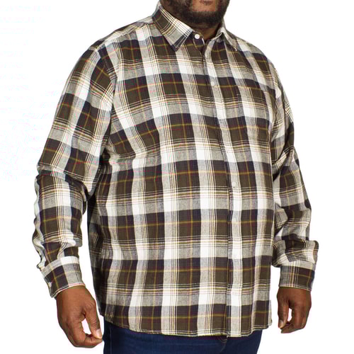 Replika kariertes Hemd Grün 