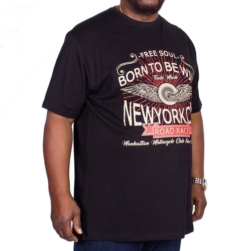 Espionage T-Shirt Born Wild Schwarz