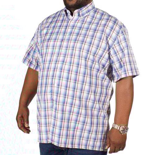 Fitzgerald Jamie Karohemd Blau / Rot