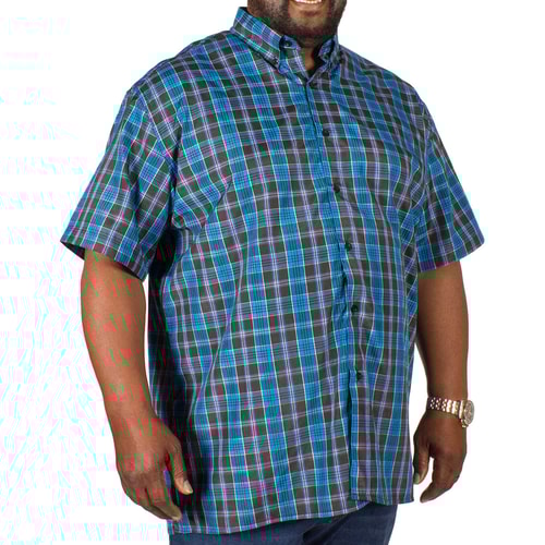 Fitzgerald Jamie Karohemd Blau / Schwarz