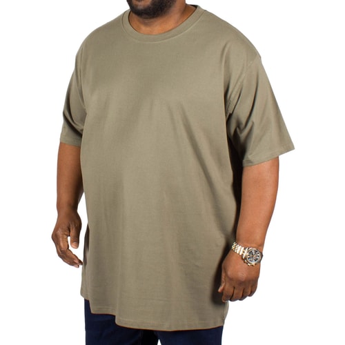 D555 Premium Baumwoll T-Shirt Khaki