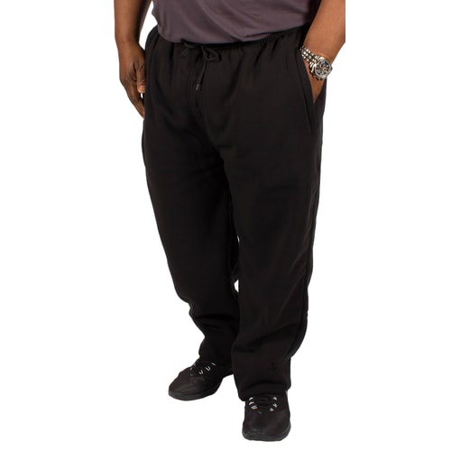 KAM einfarbige extra lange Jogginghose Schwarz 