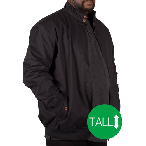 D555 Jacke Windsor im Harrington Style Dunkelblau - Tall Collection