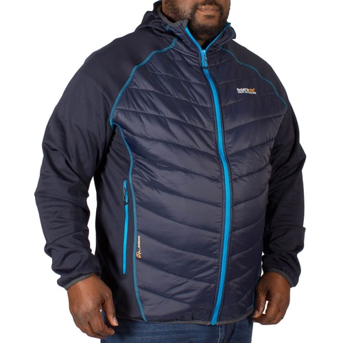 Regatta Andreson Hybrid Steppjacke Dunkelblau 