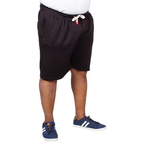 D555 Fleece Shorts Harvey Schwarz