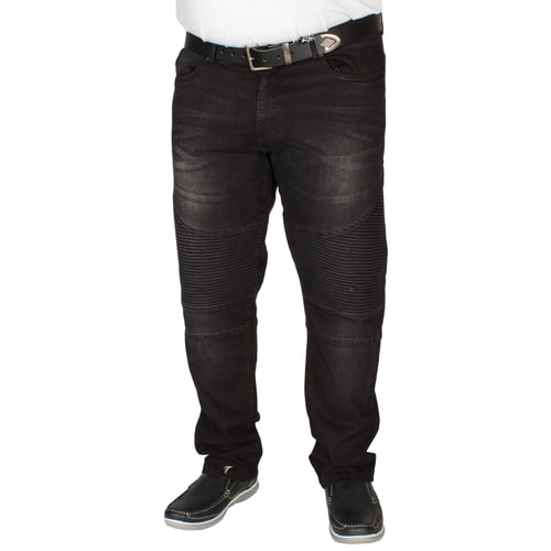 D555 Biker Jeans Milo Vintage Schwarz