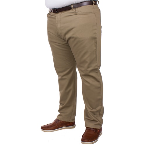 Raphael Valencino Bedford Cord Trousers Taupe