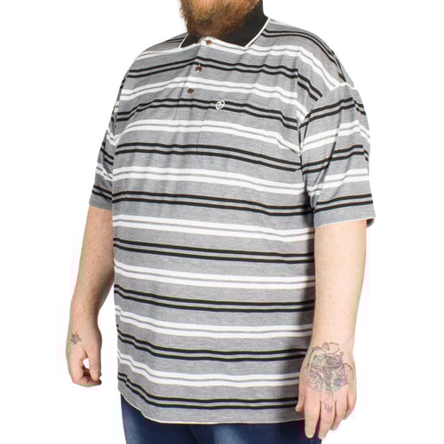 Brooklyn gestreiftes Poloshirt Andrew Schwarz