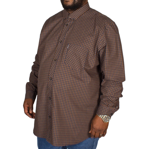 Ben Sherman kariertes Hemd Senffarben 