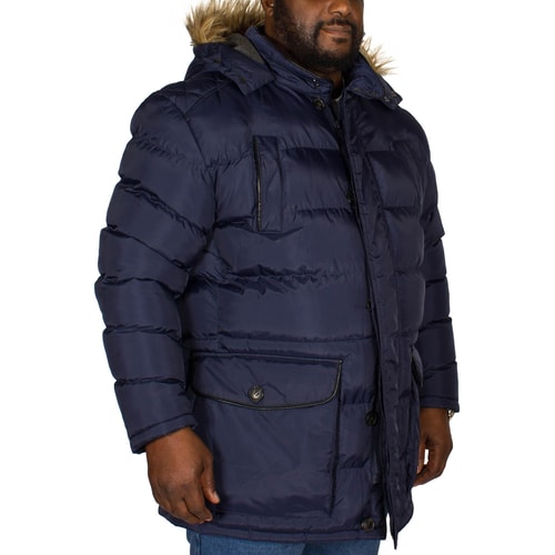 Bigdude Stepp-Parka Blau