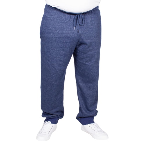Bigdude melierte Jogginghose Jeansblau 