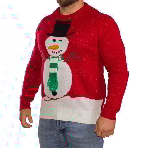 D555 3D Snowman Christmas Jumper