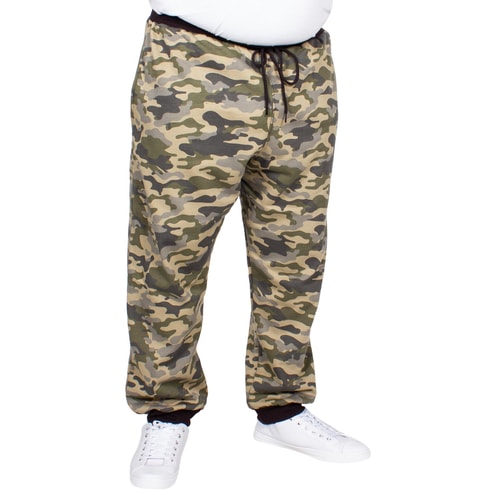 Bigdude Camouflage Jogginghose Khaki