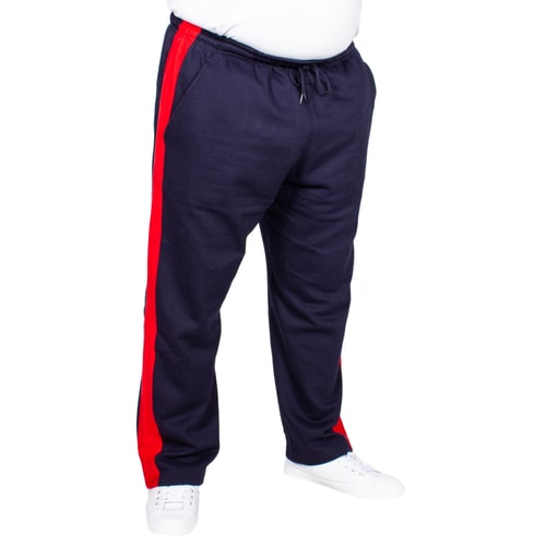 Bigdude Jogginghose mit Streifen Blau