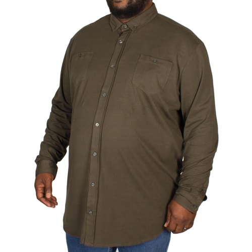 D555 Jersey Hemd Donnie Khaki