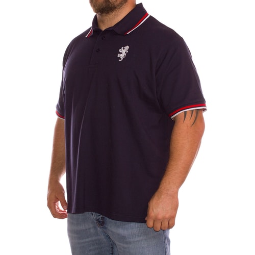 Lambretta Lion Polo Shirt Navy
