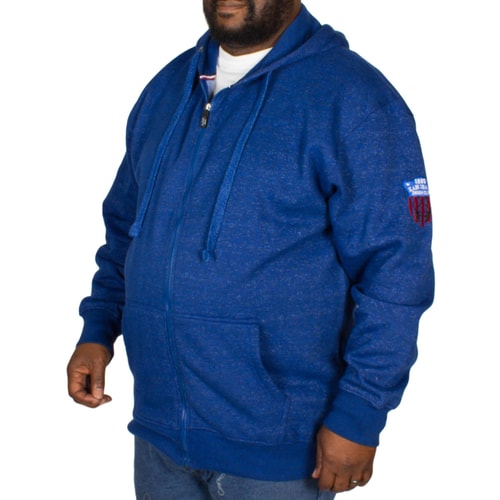 KAM Kapuzenpullover Stag mit RV Blau