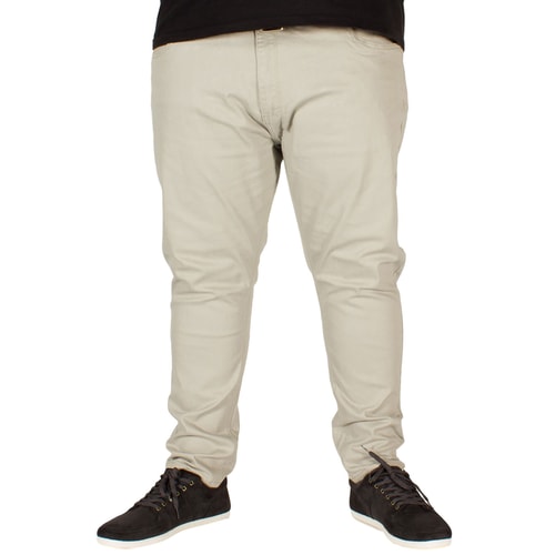 KAM Alba Stretch Chinohose Beige