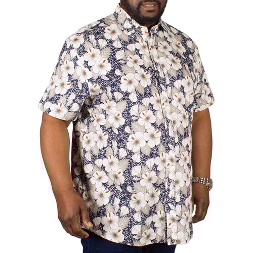 Mish Mash Miami Blue Floral Shirt