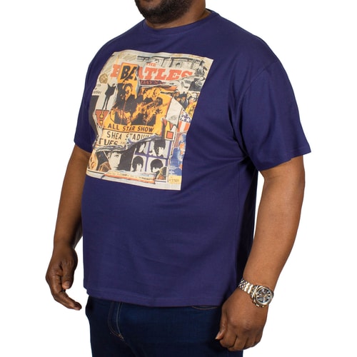 Replika Beatles Druck T-Shirt