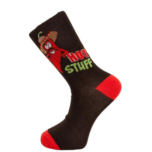 Novelty Socks Hot Stuff