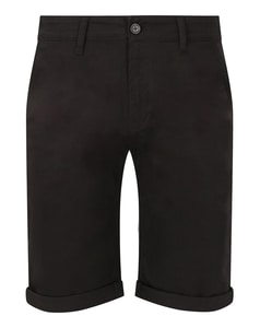 Bigdude Stretch Chino Shorts Schwarz