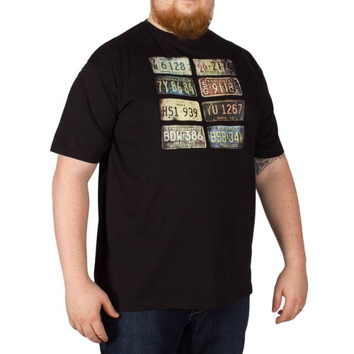 Metapher USA Nummernschilder Print T-Shirt