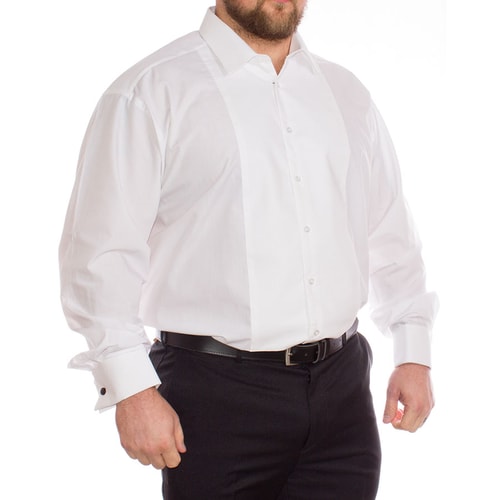 Double Two Weiße Marcella Abendhemd