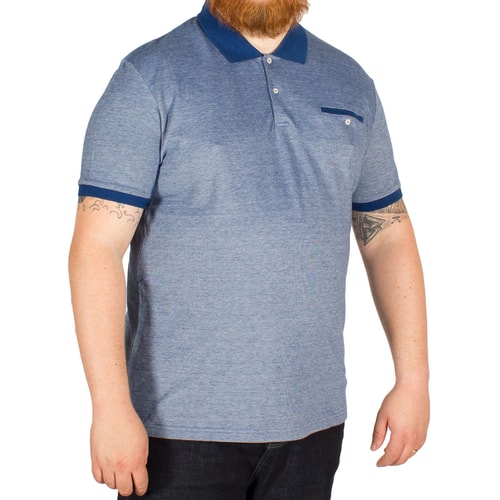 Ben Sherman Oxford-Poloshirt Blau
