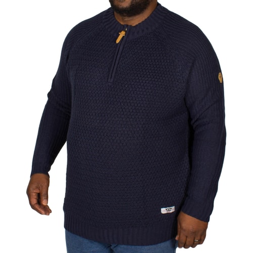 D555 Strickpullover Preston Blau