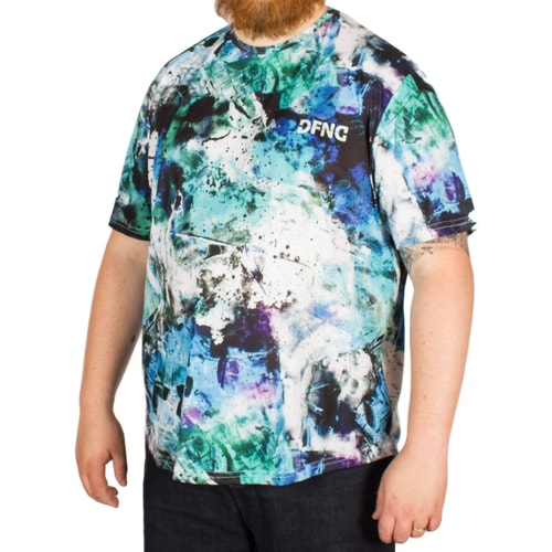 DFND London Abstract Print T-Shirt