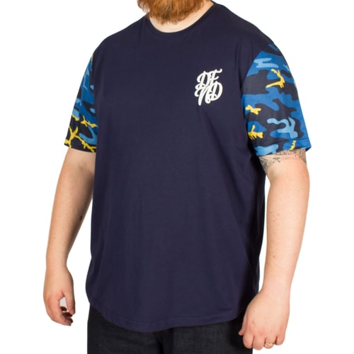 DFND London Camo Print T-Shirt