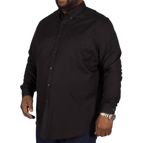 Ben Sherman Klassisches Oxfordhemd Schwarz